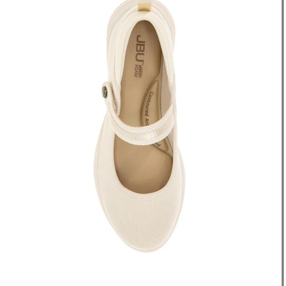 New🌿 J Sport Women's Melody Mary Jane Cream Shoes - Picture 16 of 16